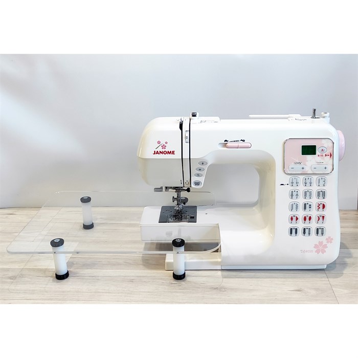 Приставной расширительный столик Janome DC4030,  DC4050, DC3050, DC 3600, MC 1530, MC 5200, ELNA 5200, 5300, 6200/ Family 4700, Family 4500 1793 - фото 5499